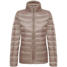 Women's Ultra Lightweight Winter Coat Packable Water Resistant Short Puffer  Down Jacket